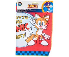 Sonic the Hedgehog Gotta Go rankšluostis, veido rankšluostis, rankšluostis 40x30 cm