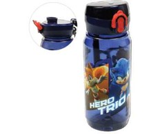 Sonic the Hedgehog Hero Trio plastikinis butelis su kabliuku 600 ml