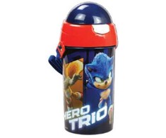 Sonic the Hedgehog Hero Trio vandens buteliukas, sportinis buteliukas 500 ml