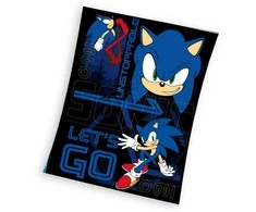Sonic the Hedgehog Nesustabdomas koralų vilnos poliarinis pledas 130x170cm