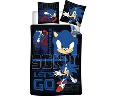 Sonic the Hedgehog Nesustabdomas Vaikiška patalynė 100√ó135 cm, 40√ó60 cm
