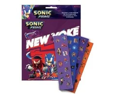 Sonic the Hedgehog New Yoke lipdukų albumas su 50 lipdukų