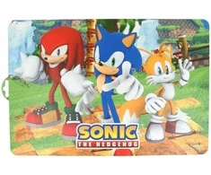 Sonic Ežiuko padėklas ant stalo