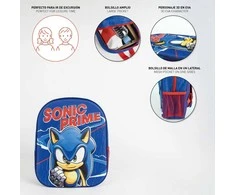 „Sonic the Hedgehog Prime 3D“ kuprinė, krepšys 31 cm