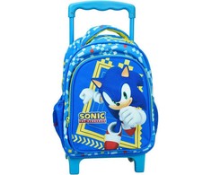 „Sonic the Hedgehog Rush“ „Sonic the Hedgehog“ riedanti darželio kuprinė, 30 cm krepšys