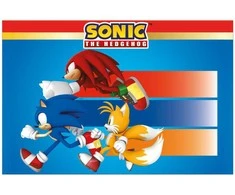Party Deco Sonic Speed plast dug