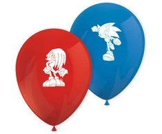 Globos Europe Bv Sonic Speed balloner, 8 stk