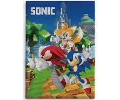 Sonic the Hedgehog Speedy Dreams Sonic the Hedgehog vilnos antklodė 100x140cm