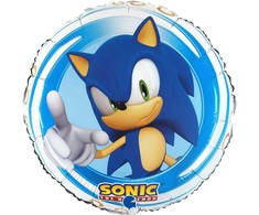 Sonic the Hedgehog Trio folijos balionas 46 cm