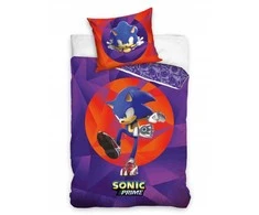 Sonic the Hedgehog Violetinė patalynės komplektas 140×200 cm, 70×90 cm