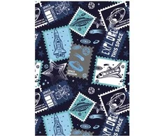 Space Stamp A/4 elastinis aplankas