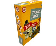 Spalvotas bingo kelionių žaidimas