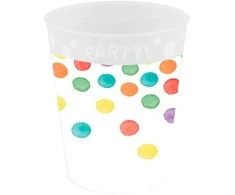 Spalvoti daugiaspalviai akvareliniai dažai „Party“ mikro aukščiausios kokybės plastikiniai indeliai, 250 ml