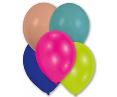 Spalvoti madingi balionai, 10 vienetų, 11 colių (27,5 cm)