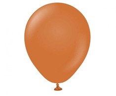 Spalvoti pasteliniai karamelės spalvos balionai, 20 vnt. 5 colių (12,5 cm)