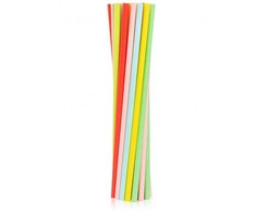 GoDan Słomki papierowe pastelowe MIX 197x6mm 24szt