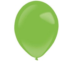 Spalvoti šventiniai žali balionai, 100 vnt. - 13 cm (5 colių)