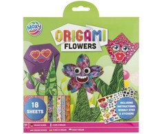 Spalvotos gėlės origami gėlės su aksesuarais