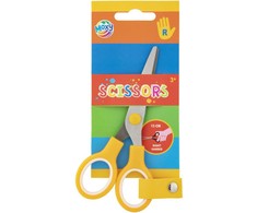 Spalvotos „Moxy“ geltonos žirklės dešiniarankiams, 13 cm