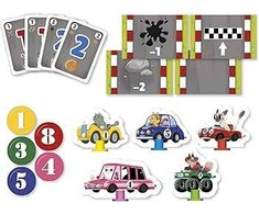 Clementoni kortų žaidimas „Kitty Race“ – kačių lenktynės