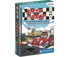Clementoni kortų žaidimas „Kitty Race“ – kačių lenktynės