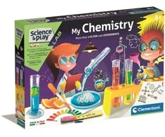 Spalvų bandymo chemijos laboratorijos mokslo rinkinys Clementoni