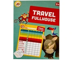 Spalvų žaidimas „Fullhouse“ kelionėms