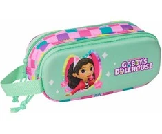 Gabby's Dollhouse Safta Gabbys Dolls House 3D double pencil case