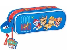 Safta Spin Master Dvigubas penalas The Paw Patrol Cool Mėlyna Raudona 21 x 8 x 6 cm