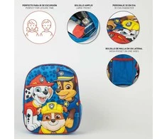 CERDÁ Spin Master Mokyklinis krepšys The Paw Patrol Mėlyna 25 x 31 x 10 cm