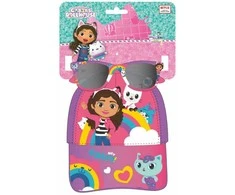 Gabby's Dollhouse Gabby's Lėlių Namelio saulės akinių ir kepurės rinkinys