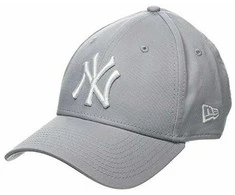 Kepurė New Era Czapka 9FORTY LEAGUE BASIC 940 Pilkas - - uniseks - pilka