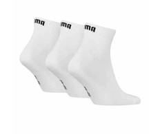 Kojinės Puma Quarter Plain 3pak balta 938589 09 (35-38)