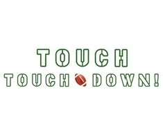 Riethmuller Europe Touchdown letter banner