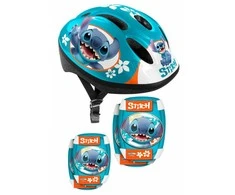 Stamp Reguliuojamas apsauginis komplektas S dydžio šalmas + apsaugos Disney STITCH SP0841