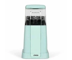 Spragintų kukurūzų aparatas Livoo DOM497 1200W 100g be aliejaus mėtinė mėlyna