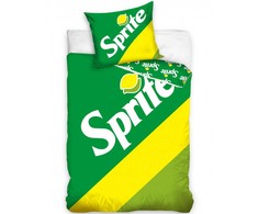 Sprite dryžuotas patalynės komplektas 140–200 cm, 70–90 cm