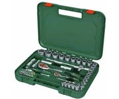 Bosch 1/4 1/2 Terkšlinis raktas rinkinys, 57 vnt.