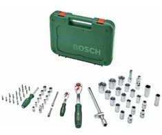 Bosch 1/4 1/2 Terkšlinis raktas rinkinys, 57 vnt.