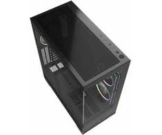 GEMBIRD žaidimų kompiuterio korpusas Fornax X550 2xUSB 3.0+ tipo C, 9x ventiliatoriai, PWM+ARGB
