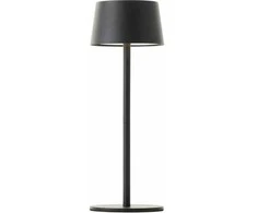 Stalinis LED šviestuvas BRILLIANT JONA IP44 2W 3000K 170lm DIM, įkraun. juodos sp Ø9x25cm