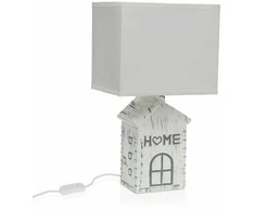 Stalinė lempa Versa Balta Keramikinis 40 W 64,1 x 36,5 cm