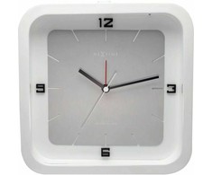 Laikrodis NEXTIME 5221WI. Laikrodis tablicowy, Kolor pilka. Unisex.