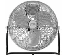 Ventiliatorius Black &amp; Decker juodas+decker Juodas &amp; Decker fan BXEFF61E (steel)