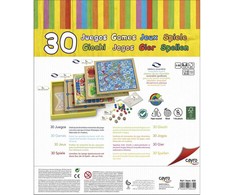 Stalo žaidimas Cayro 30 Games (31 x 31 x 5.5 cm) Medžio