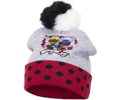 Stebuklinga vaikiška kepurė „Ladybug Heart“ 52-54 cm