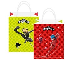 Stebuklingi „Ladybug Kwami“ popieriniai dovanų maišeliai, 8 vnt. pakuotėje