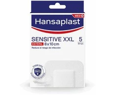 "Hansaplast Sensitive XXL" 8x10 5vnt