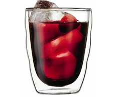 Bodum szklanki su podwójną ścianką 2 vnt. Pilatus 0.35 l Transparent