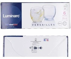 Stiklinės LUMINARC Versailles, 370 ml, 6 vnt.